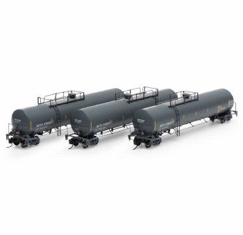 GATX 33K GAL TANK CAR - 3 PACK