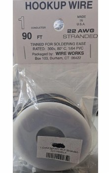 25 FT 20AWG STRANDED RED/BLACK