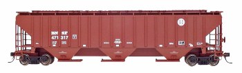 BNSF 3-BAY RIBED HOPPER#466887