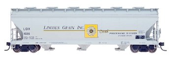 LGI 3-BAY CVRD HOPPER #1071