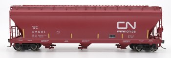 CN/WC 3-BAY CVRD HOPPER #87023