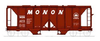 MONON COVERED HOPPER #4209