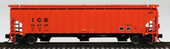 N ICG 3-BAY COVERED HOPPER