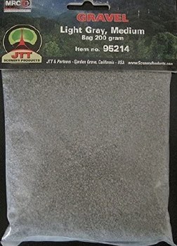 GRAVEL, LIGHT GRAY-MEDIUM