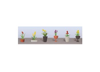 ASSORTED POTTED FLOWER PLANTS