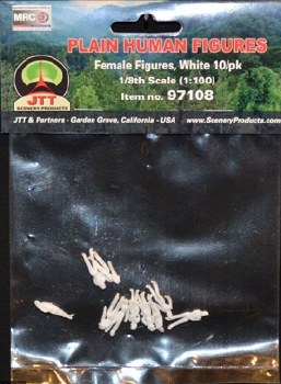 FEMALE FIGURES, 1:100 10/PK