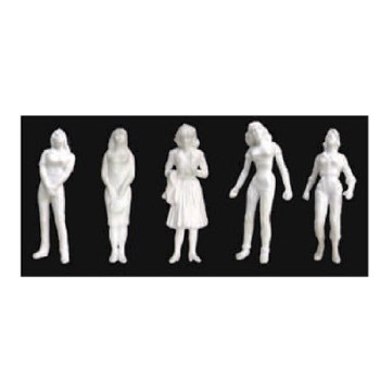 FEMALE FIGURES, 1:24 3/PK