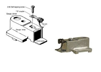 HO KADEE COUPLER HEIGHT GAUGE