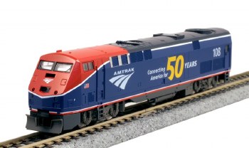 AMTRAK P42 PH VI #108 - DCC