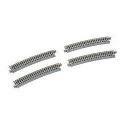 19" CURVED TRACK 4 PCS