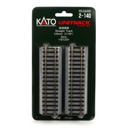 HO 4 7/8" STRAIGHT TRK-4 PK