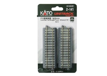 HO 4 7/8" STRAIGHT TRK-4 PK