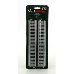 HO 9 3/4" STRAIGHT TRACK-4PK