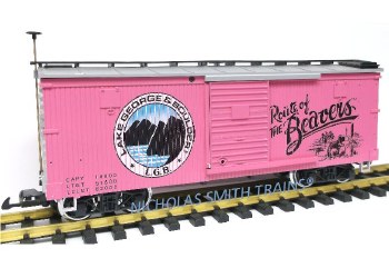 ROUTE OF BEAVERS BOXCAR