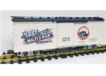 COORS MALTED MILK BOXCAR