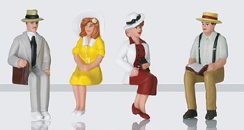 AMERICANS -SET OF FIGURES