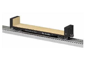 DRG 50' BULKHEAD FLATCAR 22420