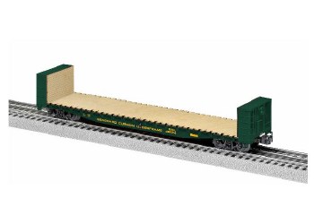 SAL 50' BULKHEAD FLATCAR 48124