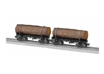 UNLETTERED SKELETON LOG CAR B