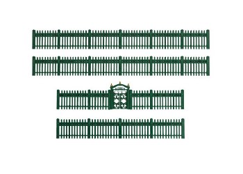 DARK GREEN FENCE