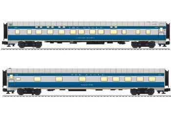PRR-MP 21" PASSENGER CAR 2 PK