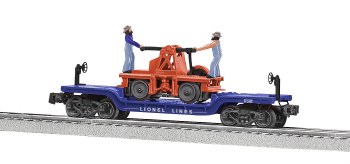 LIONEL LINES FLATCAR WITH HAND