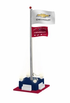 CHEVY FLAGPOLE