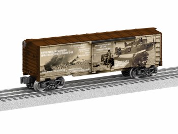 WWII AFRICA CAMPAIGN BOXCAR