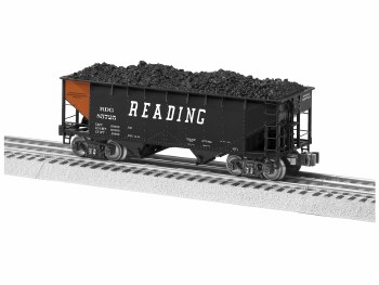 READING AAR 2-BAY HOPPER 2-PK