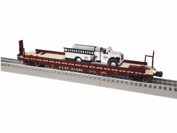 SF 50' FLATCAR W/ FIRET #91090