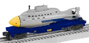 NAVY SUBMARINE FLATCAR