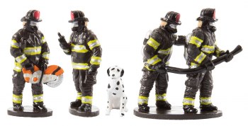 Firefighters Figure& Dog Pack