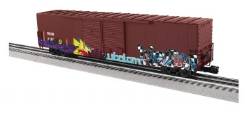 WCOR GRAFFITI 60' BOXCAR #6521