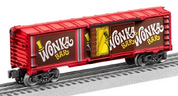 WONKA BAR GOLDEN TICKET BOXCAR