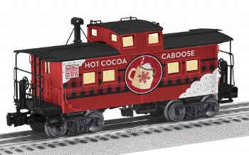 HOT COCOA NE CABOOSE WITH DECK