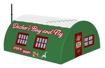 DASHERS BUY & FLY QUONSET HUT