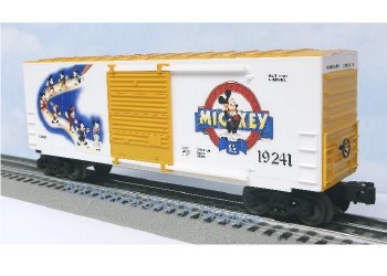 MICKEY MOUSE HI-CUBE BOXCAR