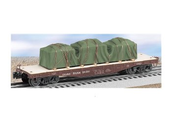 GT FLATCAR W/ COVERED LOAD