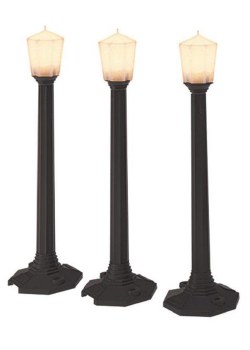 CLASSIC STREET LAMPS 3 PCS