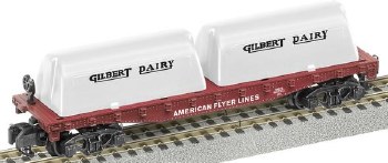 Picture of A/F FLATCAR W. GILBERT DAIRY