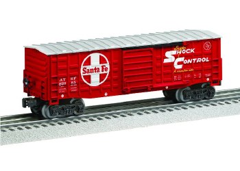 ATSF WAFFLE-SIDED BOXCAR