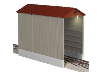 ILLUMINATED HOPPER SHED