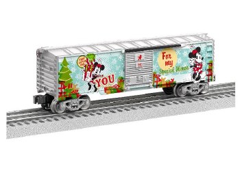 MINNIE MOUSE HOLIDAY BOXCAR