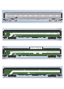 BN 21" PASSENGER CAR 4 PACK