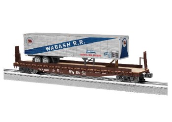 WABASH 50' FLATCAR W. 40'