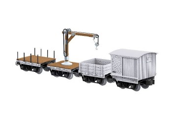 AT&SF DISCONNECT WORK CAR 4 PK