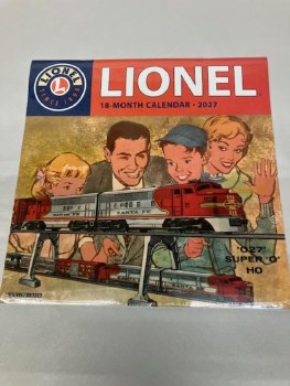 2027 LIONEL WALL CALENDAR