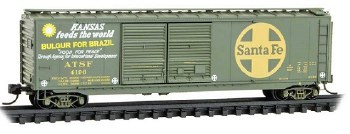 ATSF 50' DD BOX CAR #4196