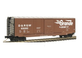 D&RGW 50' PLUG & SLIDING DOOR