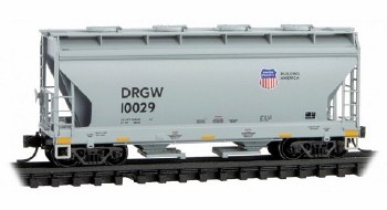 UP 2-BAY CENTER-FLOW HOPPER